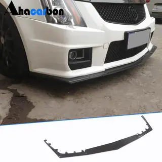 Накладка на передній бампер Lip V1 (для CTS V Coupe, Карбон) фото 1