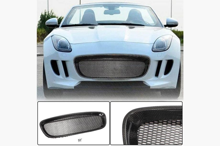 Jaguar F-Type 2013-2024 рр. Решітка радіатора (2013-2016, Карбон) Image