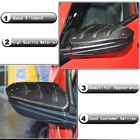 Honda Civic Sedan X 2016-2021 рр. Кришки дзеркал V2 (Карбон) фото 3