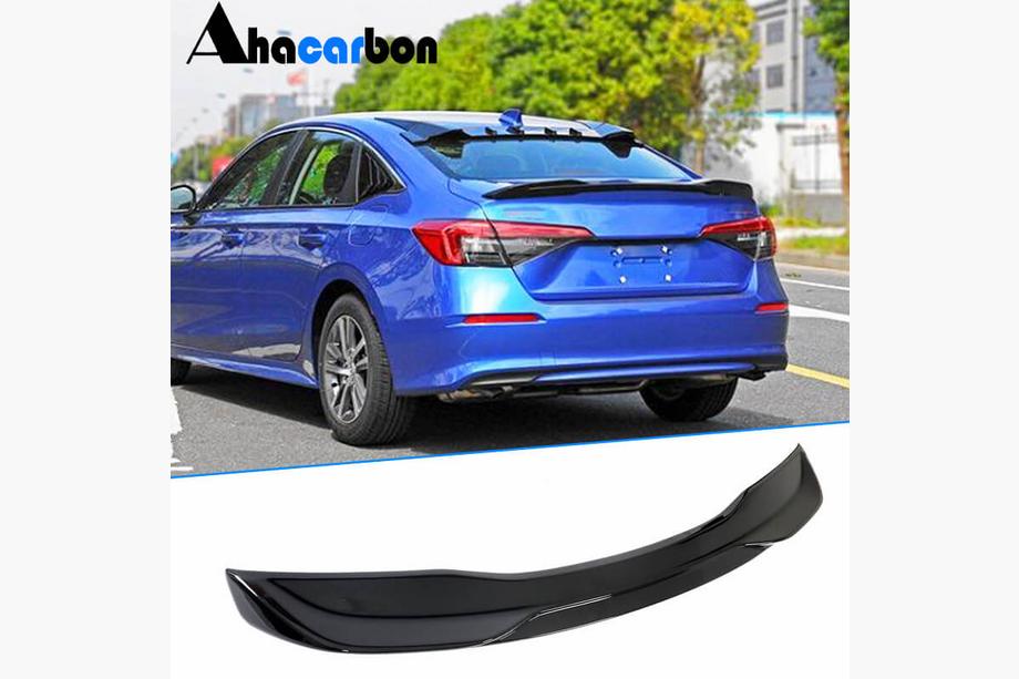 Honda Civic Sedan 2021- рр. Спойлер (Пластик) Image
