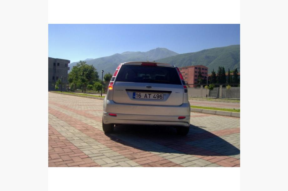 Ford Fiesta 2002-2008 рр. Задній бампер 2002-2005 (накладка, під фарбування) Фото 2
