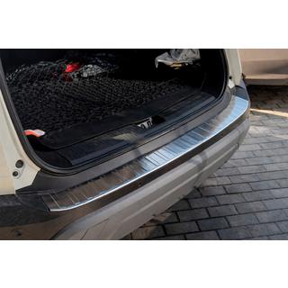 Накладка на задній бампер Carmos (Для e-Power, нерж, матовий) Nissan X-trail T33/Rogue 2022- рр. фото 1