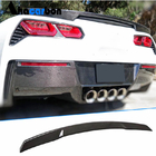 Chevrolet Corvette C7 2013-2019 рр. Спойлер (Карбон) фото 1