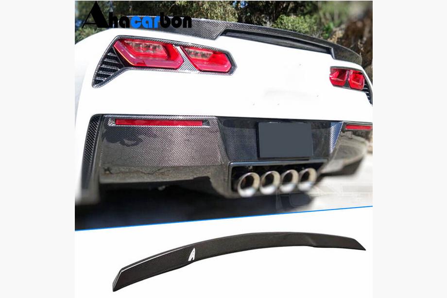Chevrolet Corvette C7 2013-2019 рр. Спойлер (Карбон) Image