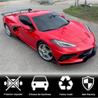 Chevrolet Corvette C8 2019- рр. Спойлер V1 (Карбон) фото 2