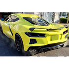 Chevrolet Corvette C8 2019- рр. Спойлер V2 (Карбон) фото 3