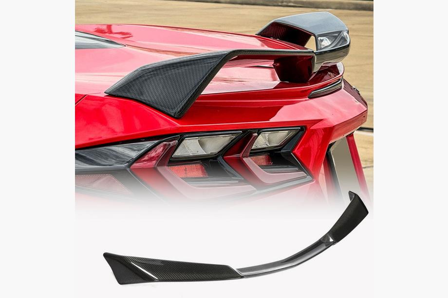 Chevrolet Corvette C8 2019- рр. Спойлер V2 (Карбон) Image