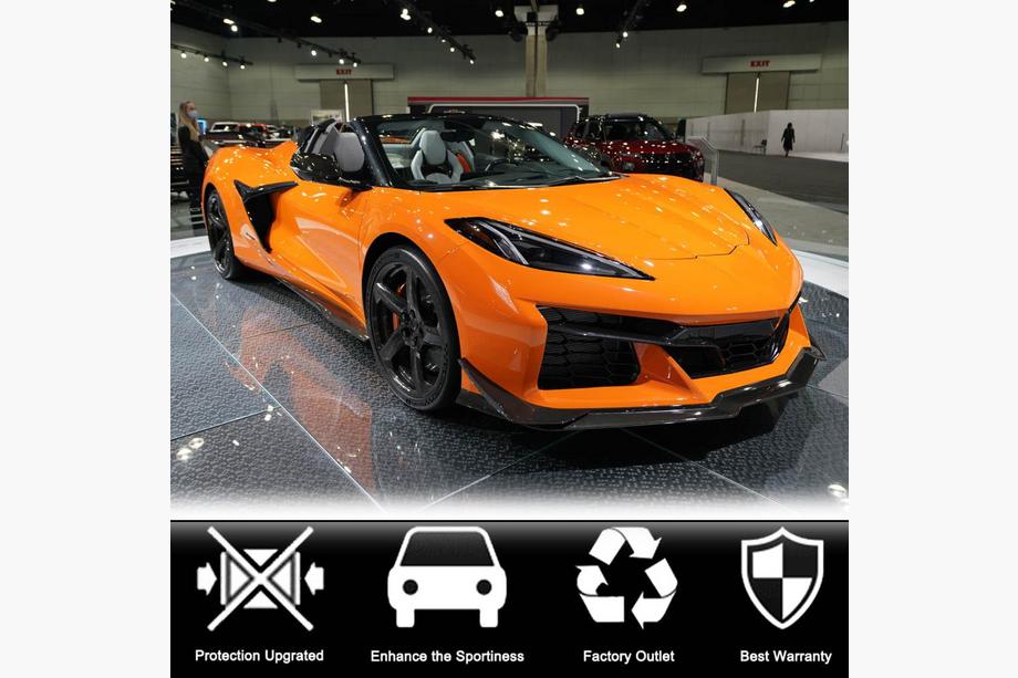 Chevrolet Corvette C8 2019- рр. Дифузор заднього бампера (для Z06, 2022-2024, Карбон) Фото 5