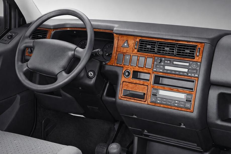 Volkswagen T4 Transporter 1990-2003 рр. Накладки на торпеду (1999-2003) Дерево Фото 1