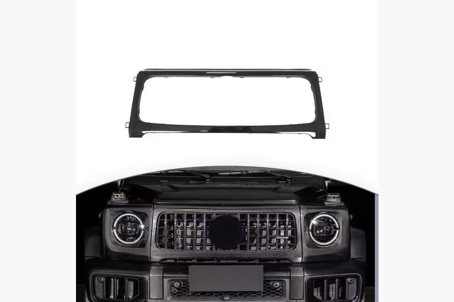 Mercedes G сlass W465 2025- рр. Рамка решітка радіатора Carbon V-2 Image