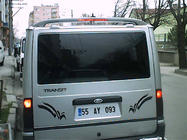 Ford Transit 2000-2014 рр. Спойлер Ісіклі низький дах (під фарбування) фото 4