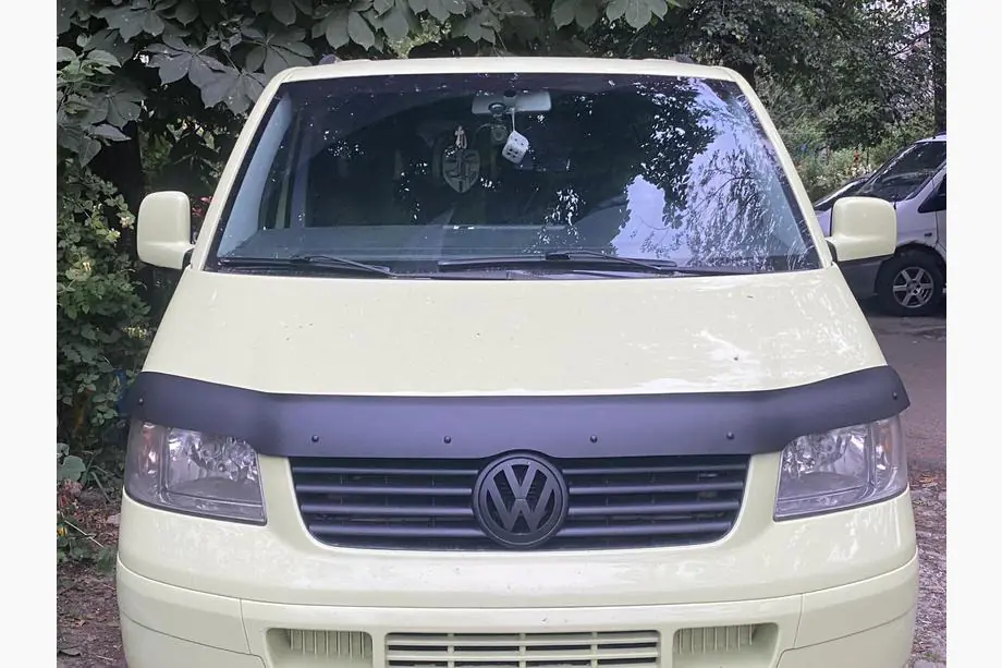 Volkswagen T5 Transporter 2003-2010 рр. Дефлектор капоту (EuroCap) Фото 12