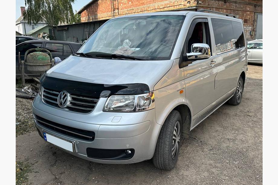 Volkswagen T5 Transporter 2003-2010 рр. Дефлектор капоту (EuroCap) Image