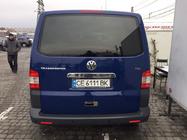 Volkswagen T5 Transporter 2003-2010 рр. Планка над номером для дверей Ляда (без напису, нерж) фото 2