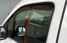 Fiat Doblo III 2023- рр. Вітровики вставні Niken Luxury (2 шт) фото 2