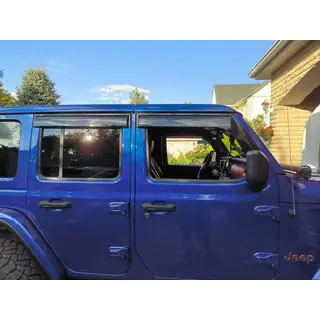 Вітровики Niken Luxury (4 шт) Jeep Wrangler 2018- рр. фото 1