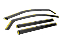 Jeep Compass 2016- рр. Вітровики вставні Niken Luxury (4 шт) фото 3