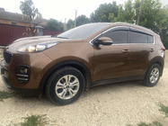 Kia Sportage 2015-2021 рр. Вітровики з хромованим молдингом Niken Luxury (4 шт) фото 1
