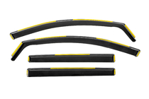 Mitsubishi L200 2015-2024 рр. Вітровики вставні Niken Luxury (4 шт) фото 1