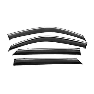 Вітровики з хромованим молдингом Niken Luxury (4 шт)