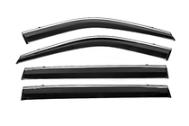 Вітровики з хромованим молдингом Niken Luxury (4 шт) фото 5