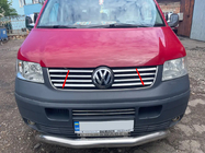Volkswagen T5 Transporter 2003-2010 рр. Окантовка решітки радіатора (нерж) фото 3