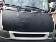 Ford Transit 2000-2014 рр. Чохол капота (2000-2006, шкірозамінник) фото 3