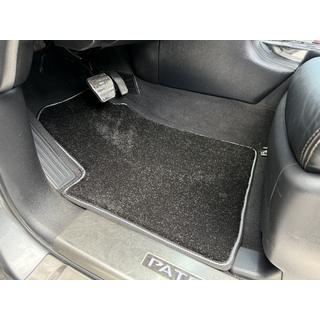 Килимки текстильні Deluxe (3 ряди, чорний) фото 1