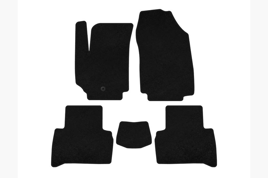 Fiat Croma 2005-2010 рр. Килимки текстильні Deluxe (2007-2010, SW, чорний) Фото 1