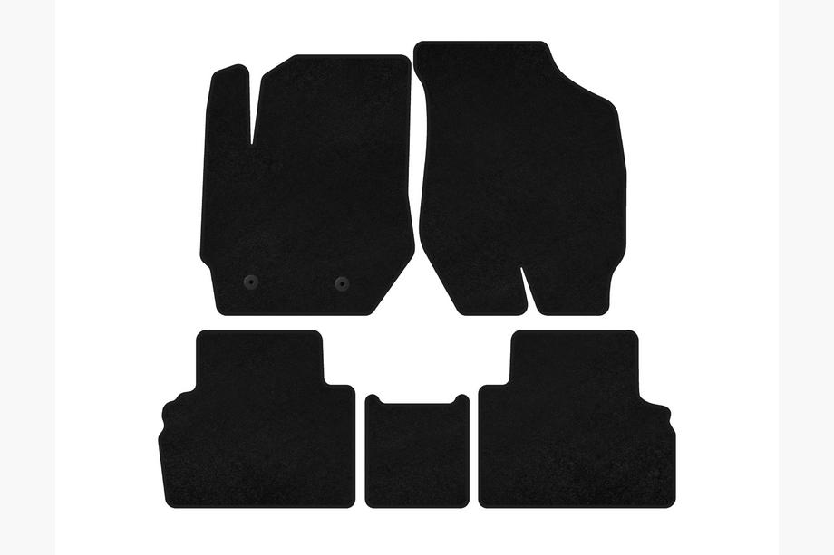 Ford Escape 2008-2013 рр. Килимки текстильні Deluxe (Чорний) Фото 1