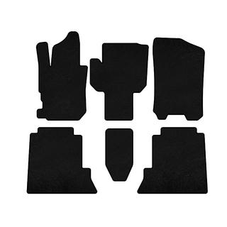 Килимки текстильні Deluxe (Чорний) фото 1