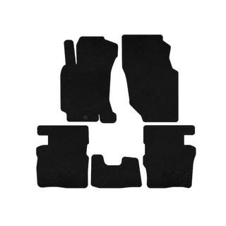 Килимки текстильні Deluxe (5-ти дверний, чорний) фото 1