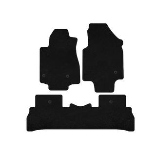 Килимки текстильні Deluxe (2008-2012, 7-ми місний, чорний) Honda Pilot 2008-2015 рр. фото 1