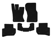 Jaguar F-PACE 2016- рр. Килимки текстильні Deluxe (Чорний) фото 1