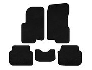 Smart 1998-2007 рр. Килимки текстильні Deluxe (2003-2007, Forfour, Чорний) фото 1