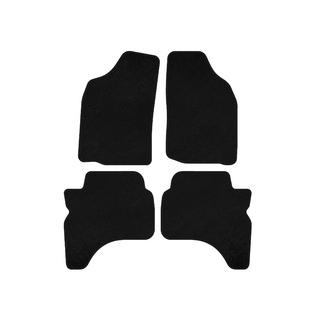 Килимки текстильні Deluxe (Чорний) Mitsubishi L200 1996-2006 рр. фото 1