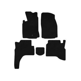 Килимки текстильні Deluxe (Чорний) Mitsubishi Pajero Sport 1996-2007 рр. фото 1