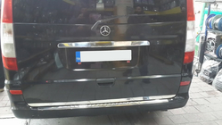 Кант на кришку багажника (нерж) фото 3