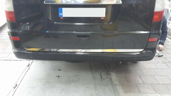 Кант на кришку багажника (нерж) фото 6