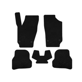Килимки текстильні Deluxe (2010-2012, HB, 5-ти дверний, чорний) Seat Ibiza 2010-2017 рр. фото 1