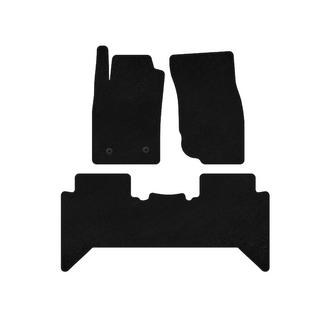 Килимки текстильні Deluxe V2 (Чорний) Toyota Hilux 2006-2015 рр. фото 1