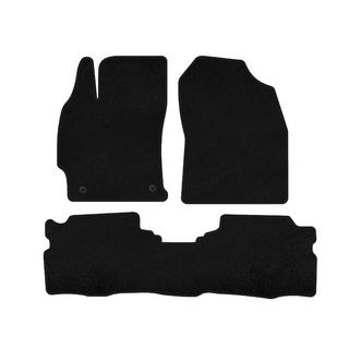 Килимки текстильні Deluxe (LB, Гібрид, чорний) фото 1