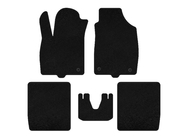 Fiat Panda 2003-2011 рр. Килимки текстильні Deluxe (Чорний) фото 1
