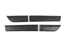 Renault Duster 2018-2024 рр. Накладки на арки з молдингами (12 шт., чорні ABS) фото 4