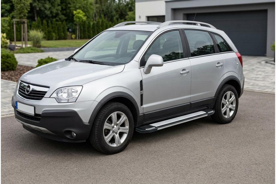 Opel Antara 2006-2017 рр. Бокові пороги Rainbow (2 шт., Алюміній) Image