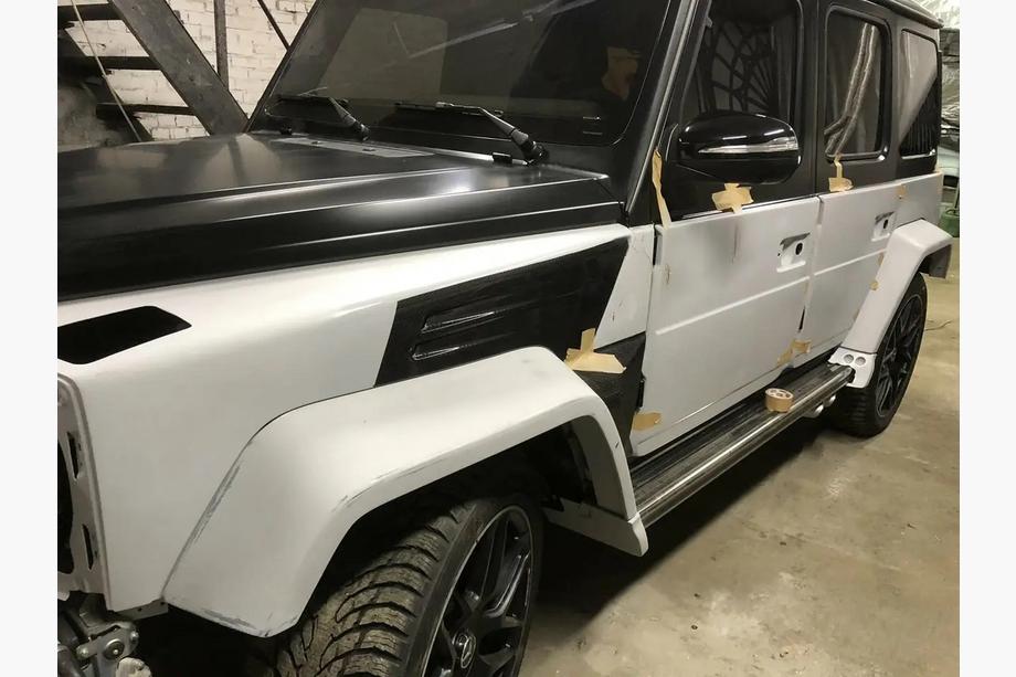 Mercedes G class W463 2018-2024 рр. Комплект обвісів 2018+ (MNSR-Style) Фото 4