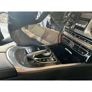 Комплект карбонових вставок в салон V2 Mercedes G class W463 2018-2024 рр. фото 2