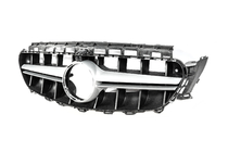 Mercedes E-сlass W213 2016-2023 рр. Передня решітка в дизайні E63 AMG Silver (для Avantgarde/AMG-Line/E43 AMG/E53 AMG 2016-2019) фото 2