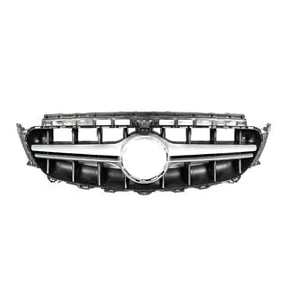 Передня решітка в дизайні E63 AMG Silver (для Avantgarde/AMG-Line/E43 AMG/E53 AMG 2016-2019) фото 1