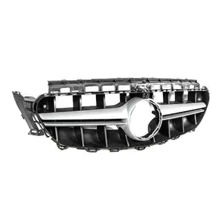 Передня решітка в дизайні E63 AMG Silver (для Avantgarde/AMG-Line/E43 AMG/E53 AMG 2016-2019) фото 3